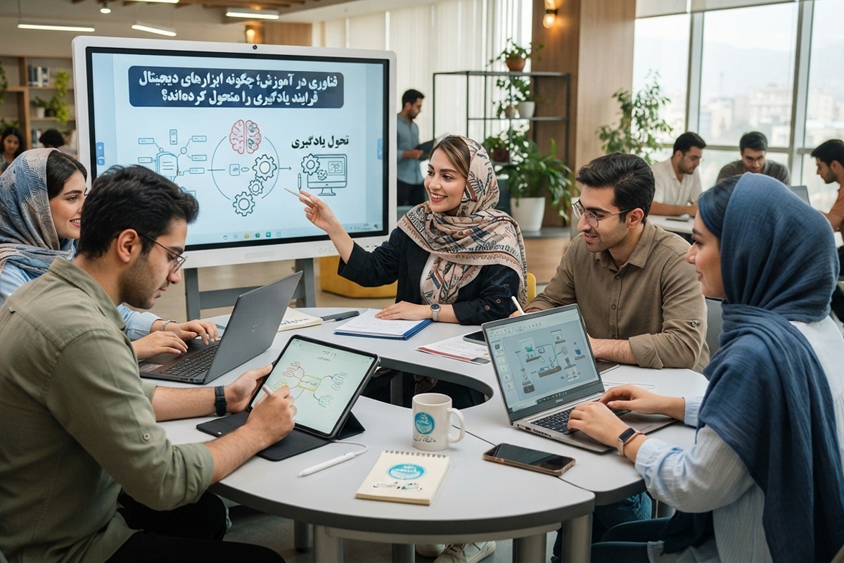 فناوری در آموزش؛ چگونه ابزارهای دیجیتال فرایند یادگیری را متحول کردهاند؟ فناوری در آموزش؛ چگونه ابزارهای دیجیتال فرایند یادگیری را متحول کردهاند؟